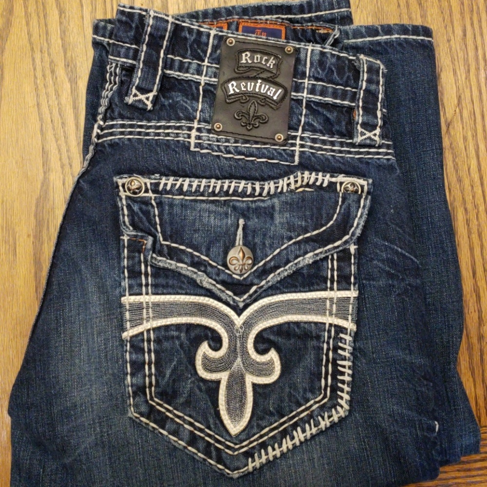 Rock Revival Mens Denim